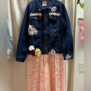 Dark Blue Redesigned Jean Jacket